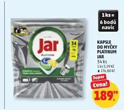 Penny Market Kapsle do myčky platinum Jar nabídka