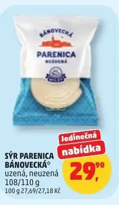Penny Market Sýr parenica bánovecká nabídka