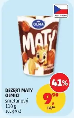 Penny Market Dezert maty olmíci smetanový nabídka
