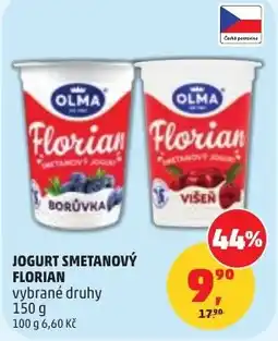 Penny Market Olma Jogurt smetanový florian nabídka