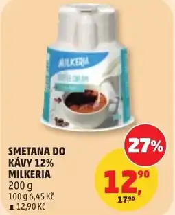 Penny Market Smetana do kávy 12% Milkeria nabídka