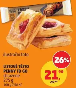 Penny Market Listové těsto penny to go nabídka