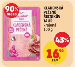 Penny Market Kladenská pečeně řezníkův talíř krájená nabídka