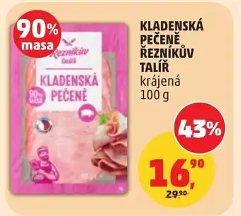 Penny Market Kladenská pečeně řezníkův talíř krájená nabídka