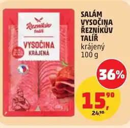 Penny Market Salám vysočina řezníkův talíř krájený nabídka