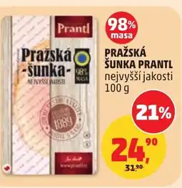 Penny Market Pražská šunka prantl nabídka