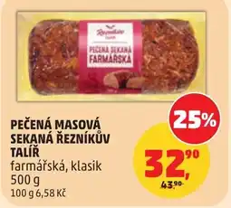 Penny Market Pečená masová sekaná řezníkův talíř nabídka