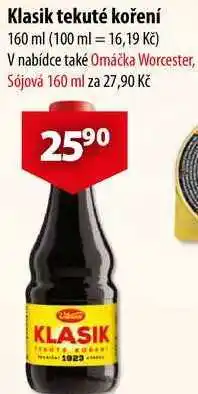 CBA Klasik tekuté koření nabídka