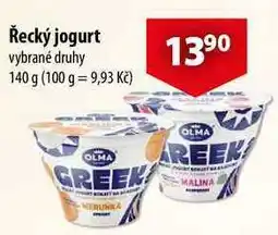 CBA Řecký jogurt nabídka