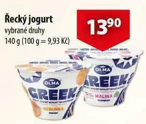 CBA Řecký jogurt nabídka