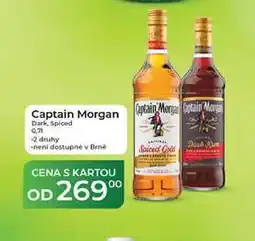 Tamda Foods Captain Morgan Dark, Spiced 0,71 nabídka