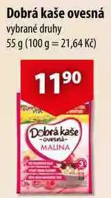 CBA Dobrá kaše ovesná nabídka