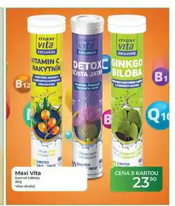 Tamda Foods MAXI VITA Šumivé tablety nabídka