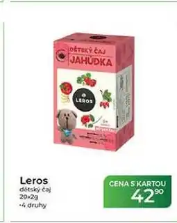Tamda Foods Leros dětský čaj nabídka