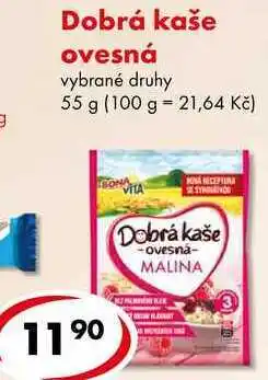 Dobrá kaše ovesná