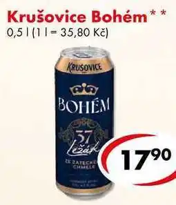 CBA Krušovice Bohém nabídka