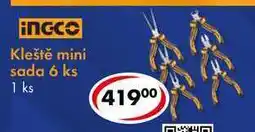 CBA Kleště mini sada 6 ks nabídka