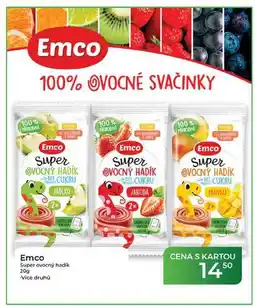 Tamda Foods Emco Super ovocný hadik nabídka