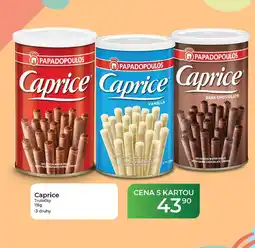 Tamda Foods Caprice Trubičky nabídka