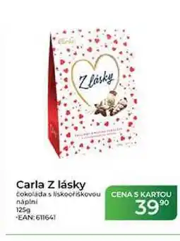 Tamda Foods Carla Z lásky čokolada s liskooriškovou náplní nabídka