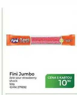 Tamda Foods Fini Jumbo želé sour strawberry shock nabídka