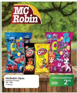 Tamda Foods McRobin Opss kukuričné křupky 12g-30g nabídka