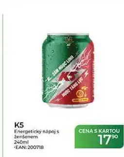 Tamda Foods K5 Energetický nápoj s ženšenem nabídka