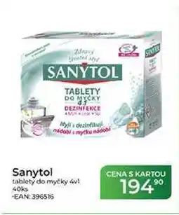 Tamda Foods Sanytol tablety do myčky 4vl 40ks nabídka