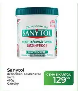Tamda Foods Sanytol dezinfekčni odstraňovač skvrn nabídka