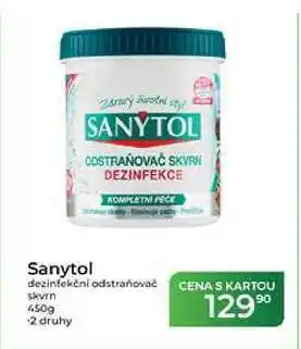 Tamda Foods Sanytol dezinfekčni odstraňovač skvrn nabídka
