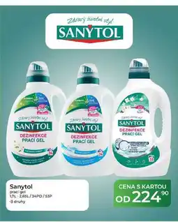 Tamda Foods Sanytol prací gel 1,7L-2.65L/34PD/53P nabídka