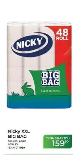 Tamda Foods Nicky XXL BIG BAG Toaletni papir 48ks 2V nabídka