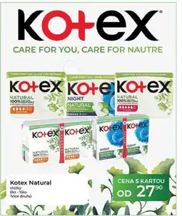 Tamda Foods Kotex Natural vložky 6ks-16ks nabídka