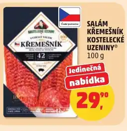Penny Market Salám křemešník kostelecké uzeniny nabídka
