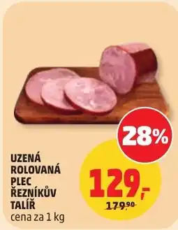 Penny Market Uzená rolovaná plec řezníkův talíř nabídka