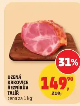 Penny Market Uzená krkovice řezníkův talíř nabídka