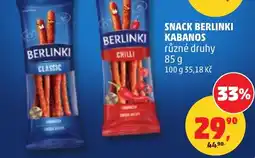 Penny Market Snack berlinki kabanos nabídka