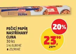 Penny Market Pečicí papír nastříhaný clina nabídka