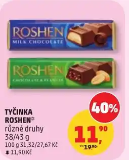 Penny Market Tyčinka roshen nabídka