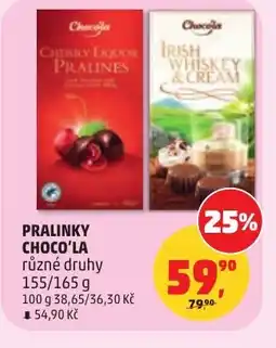 Penny Market Pralinky choco'la nabídka