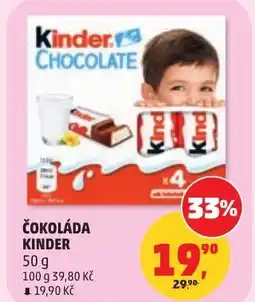 Penny Market Čokoláda kinder nabídka