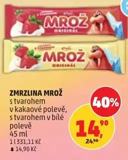 Penny Market Zmrzlina mrož nabídka