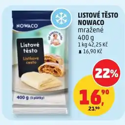 Penny Market Listové těsto nowaco nabídka