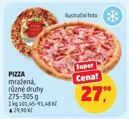 Penny Market Pizza mražená nabídka