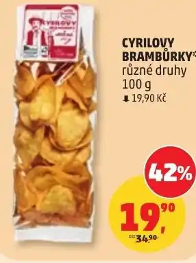Penny Market Cyrilovy brambůrky nabídka