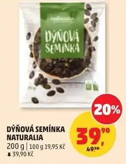 Penny Market Dýňová semínka naturalia nabídka