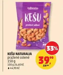 Penny Market Kešu naturalia nabídka