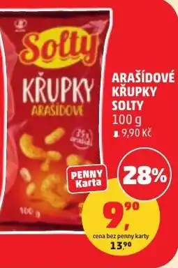 Penny Market Arašídové krupky solty nabídka