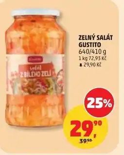 Penny Market Zelný salát gustito nabídka