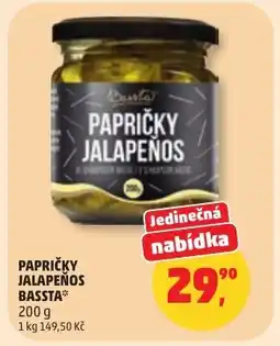 Penny Market Papričky jalapeños bassta nabídka